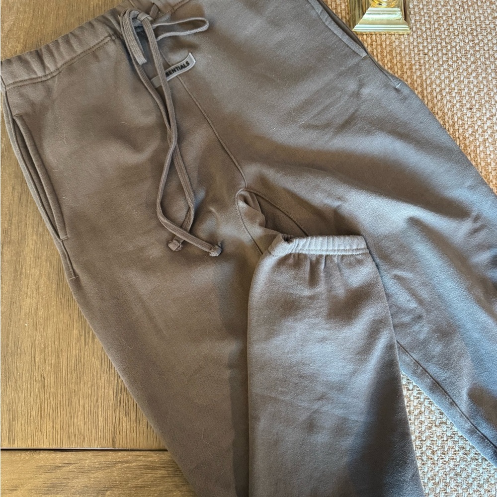Like New Fear Of God Essentials Pants, dust bag included